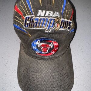 Vintage NBA Champions Cap with Embroidered Logo